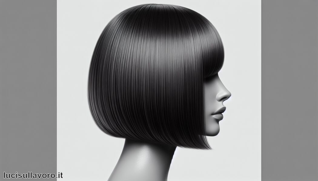 Adatto a ogni tipo di capelli   -  Blunt Bob » Eleganza a Linea Retta