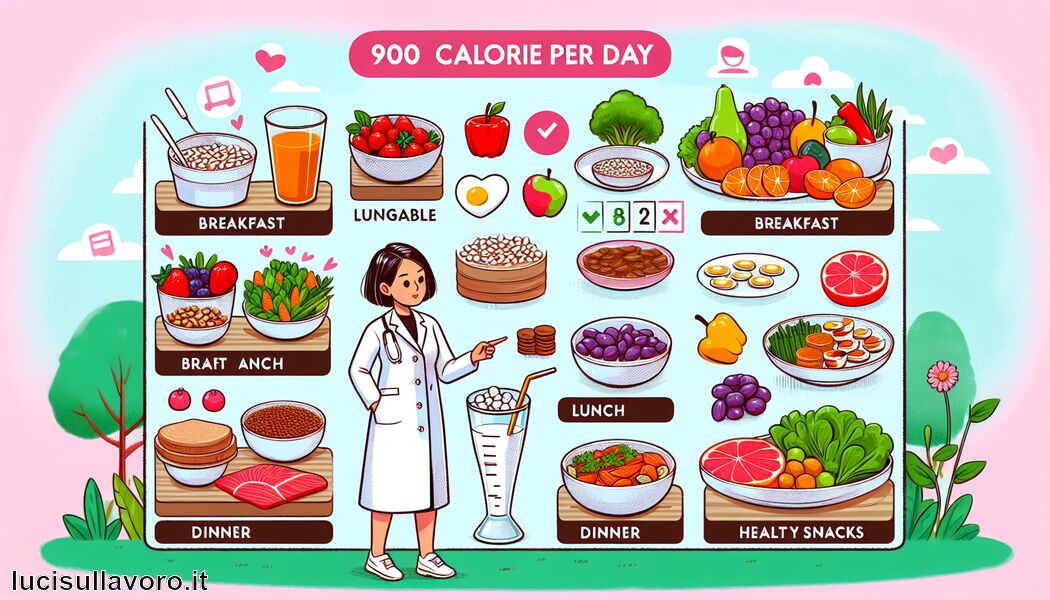 Bere molta acqua per sentirsi sazi -  900 calorie al giorno » L'essenza di una dieta ipocalorica