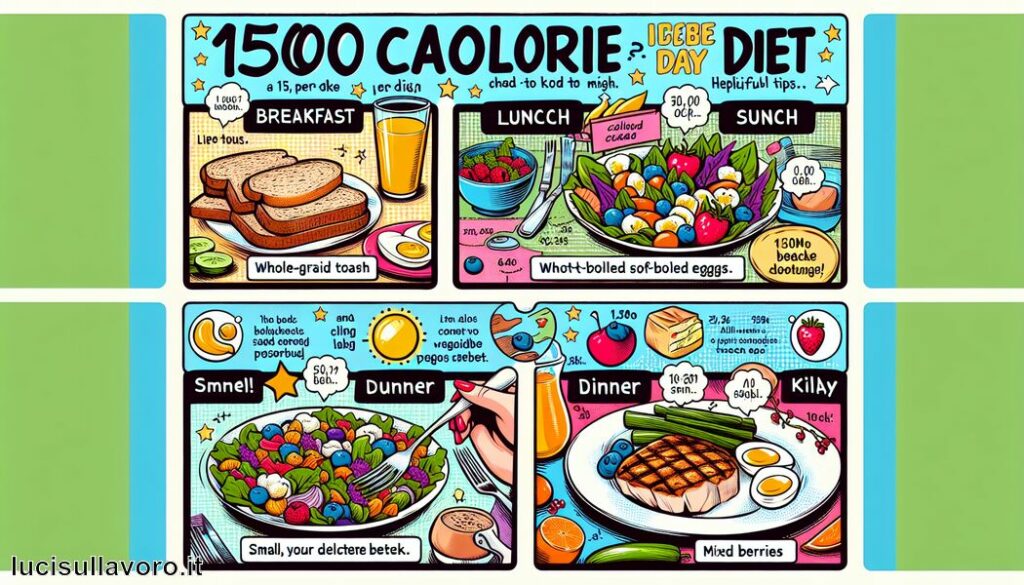 1500 calorie al giorno » La chiave per una dieta salutare