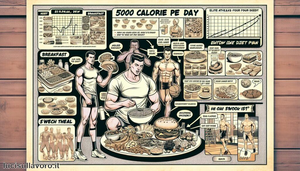 5000 calorie al giorno » Dieta per atleti d'élite